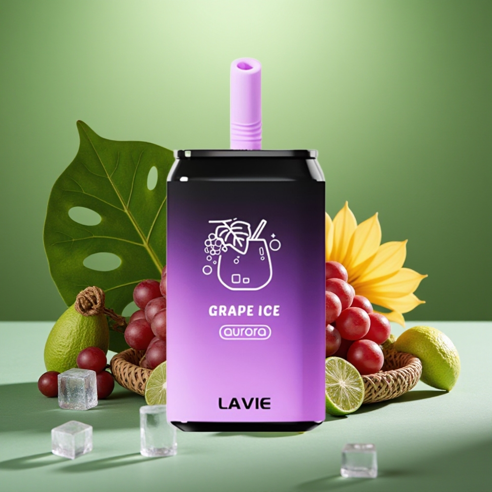 LAVIE Aurora 11000 Puffs 22ML Uva Helada vape distributor Mexico