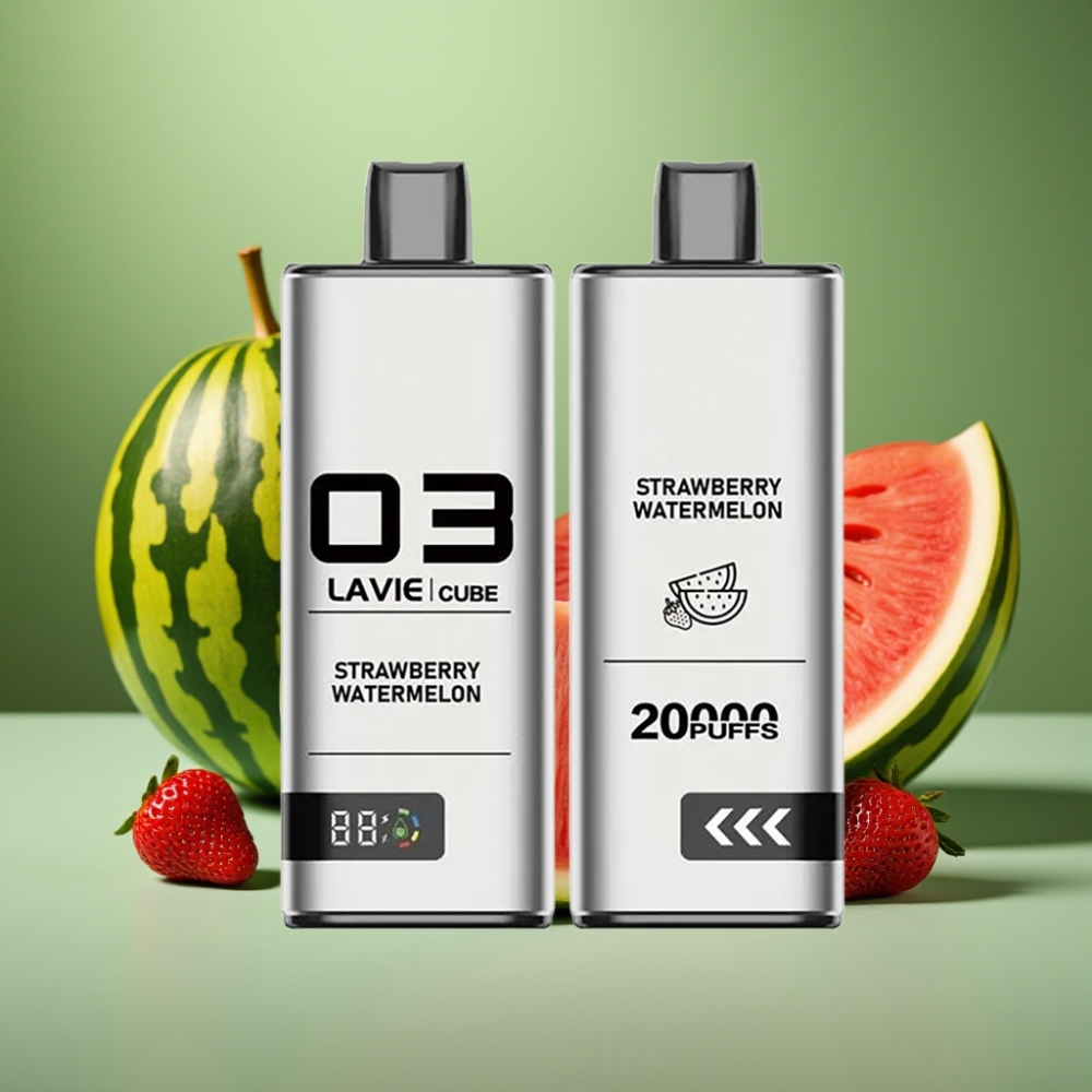 Lavie Cube 20000 Puffs 28ML Fresa Sandía vape distributor Mexico