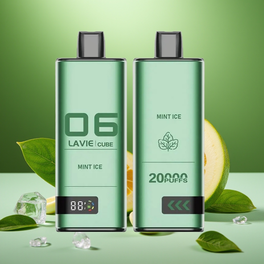 Lavie Cube 20000 Puffs 28ML Menta Helada vape distributor Mexico