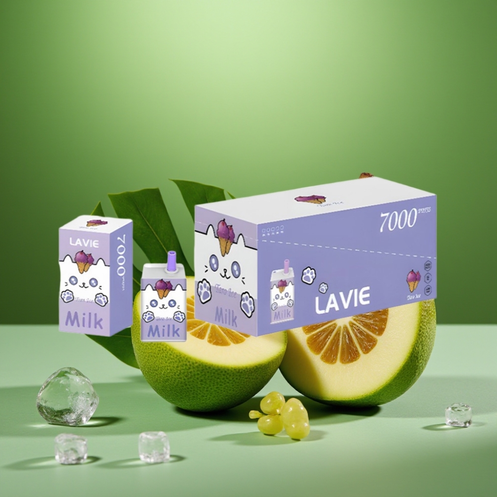 LAVIE Milk 7000 Puffs 16ML Helado de Taro vape distributor Mexico