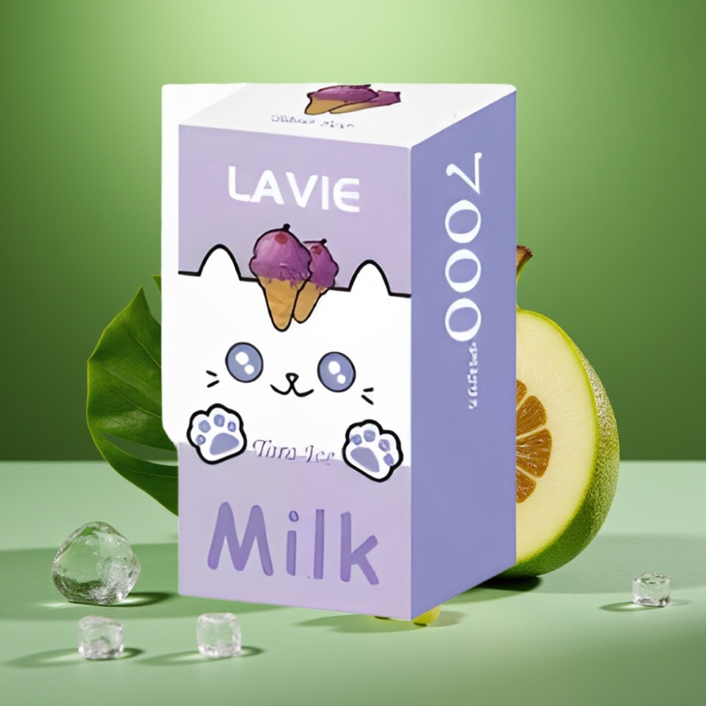 LAVIE Milk 7000 Puffs 16ML Helado de Taro vape distributor Mexico