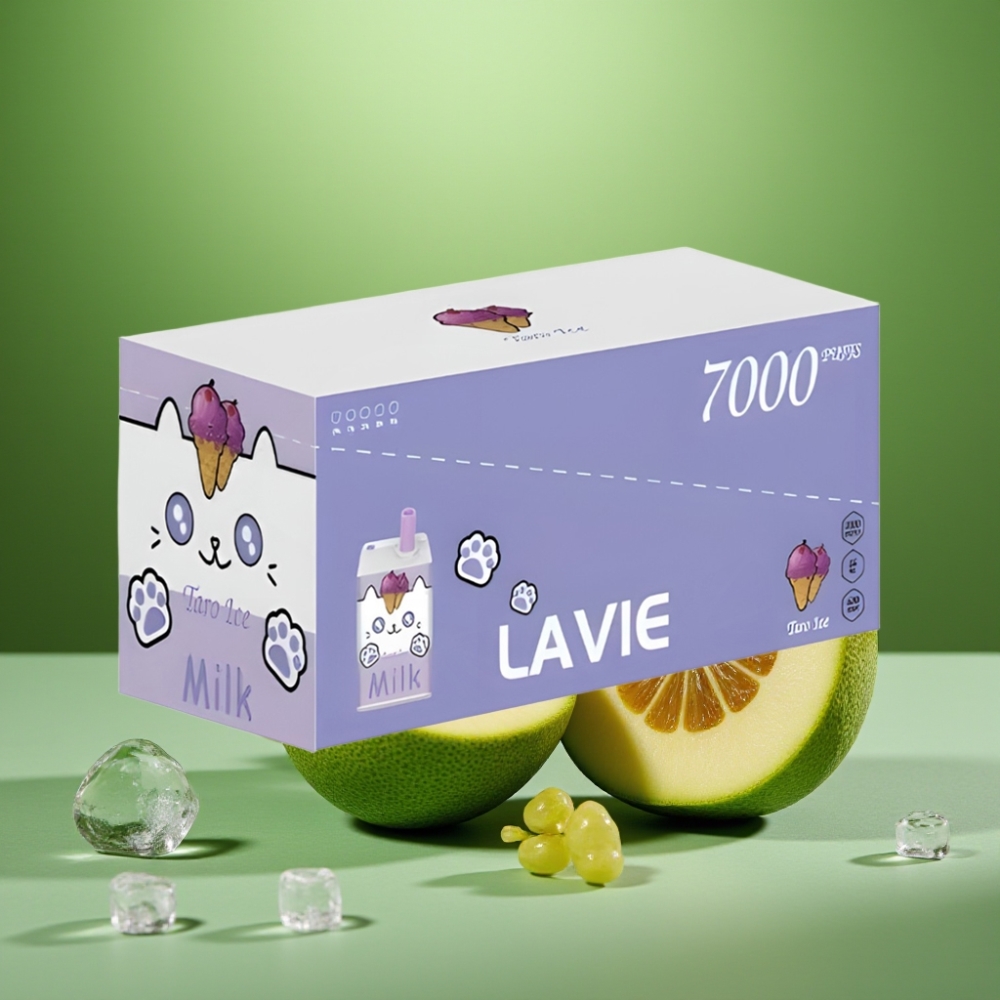 LAVIE Milk 7000 Puffs 16ML Helado de Taro vape distributor Mexico