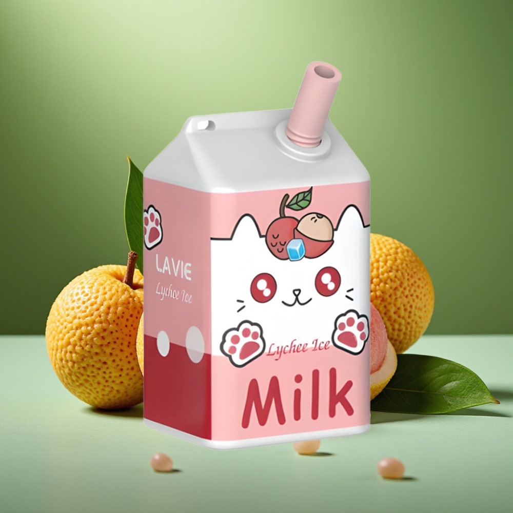 LAVIE Milk 7000 Puffs 16ML Lichi Hielo vape distributor Mexico
