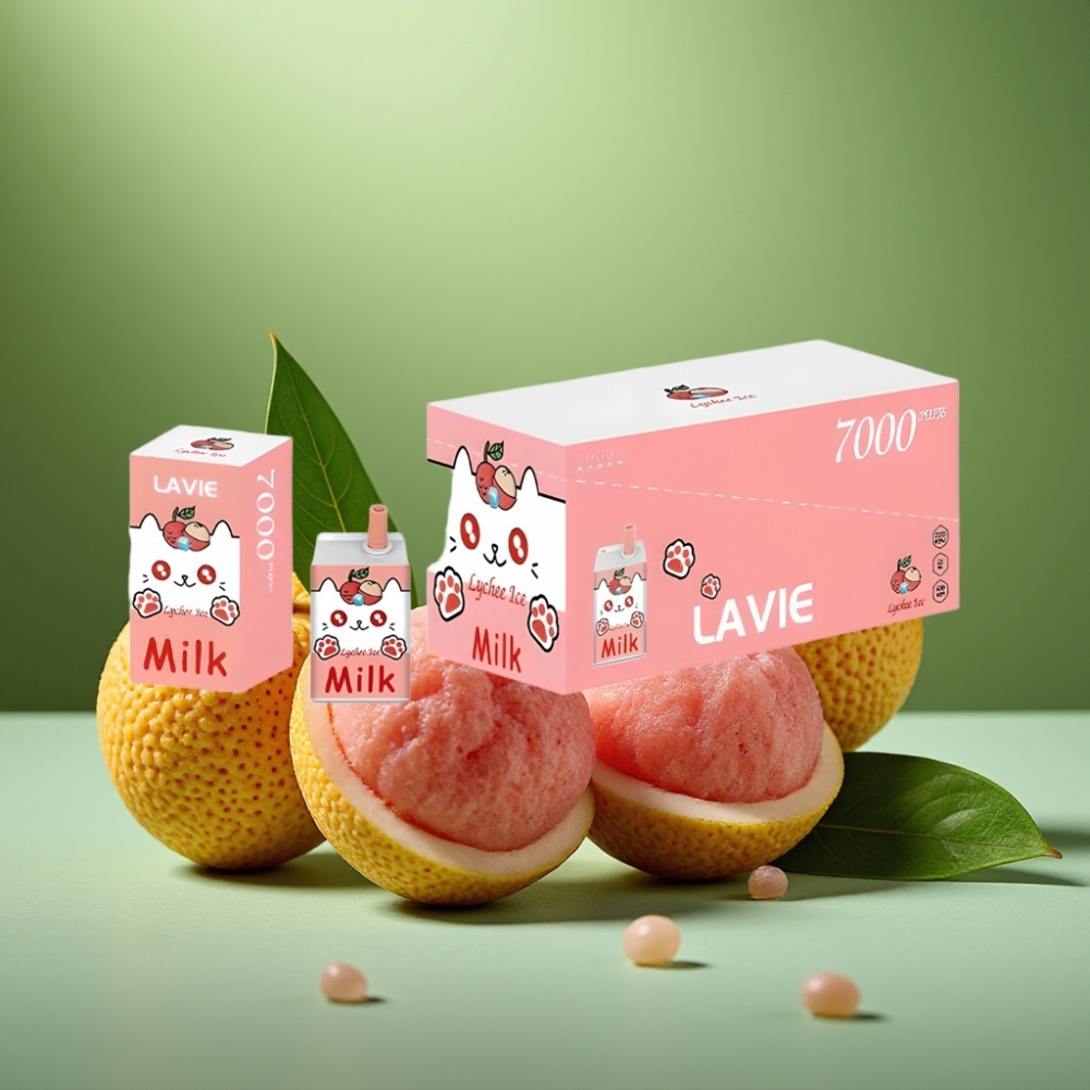 LAVIE Milk 7000 Puffs 16ML Lichi Hielo vape distributor Mexico