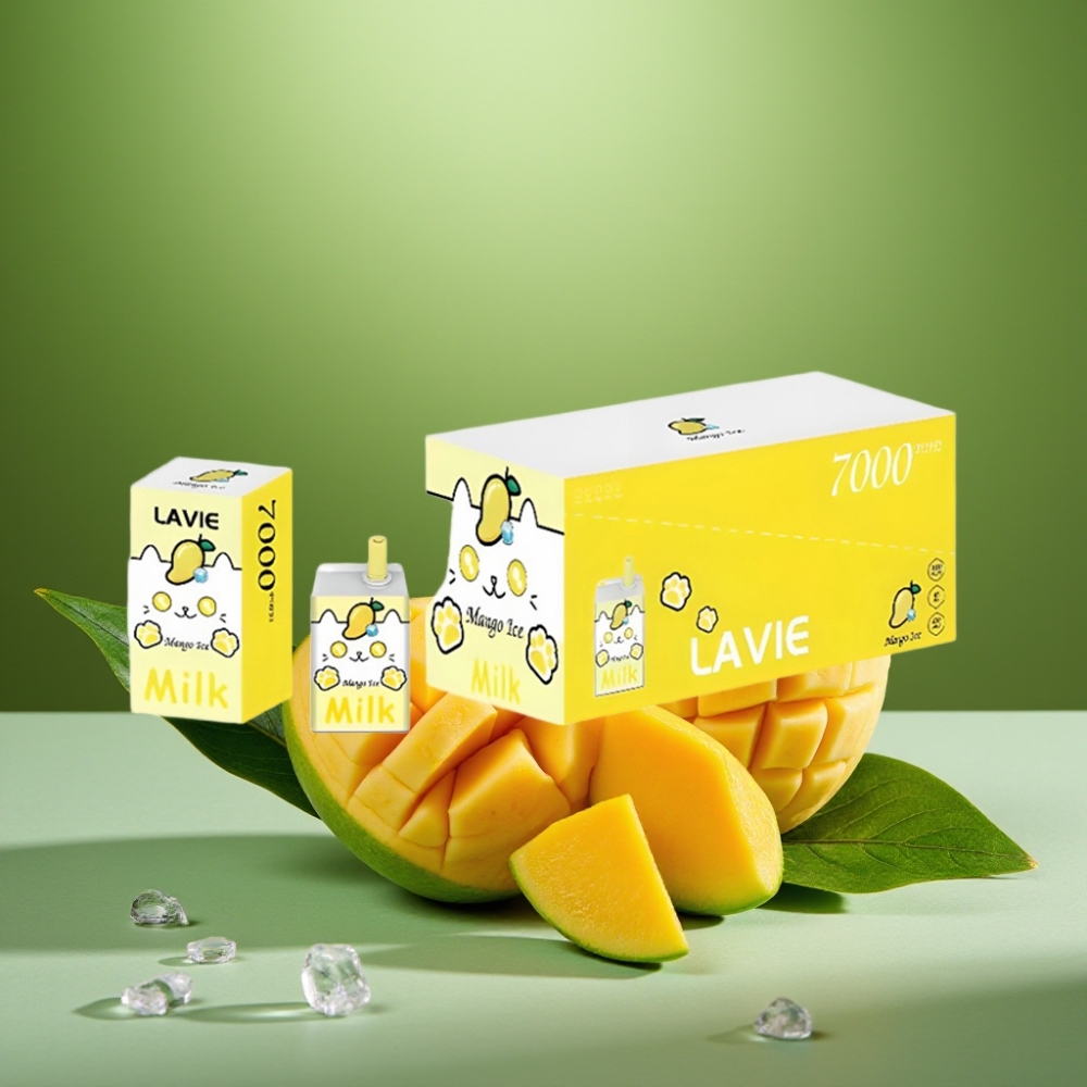 LAVIE Milk 7000 Puffs 16ML Mango Hielo vape distributor Mexico