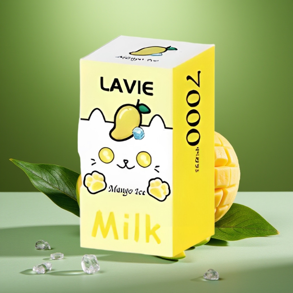 LAVIE Milk 7000 Puffs 16ML Mango Hielo vape distributor Mexico