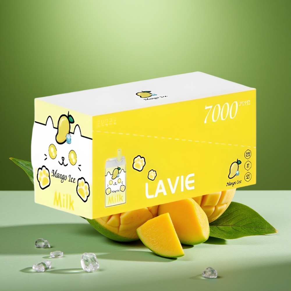 LAVIE Milk 7000 Puffs 16ML Mango Hielo vape distributor Mexico