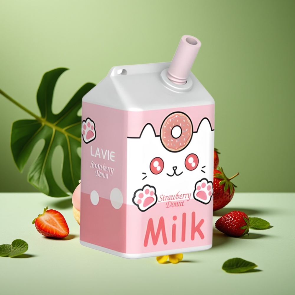 LAVIE Milk 7000 Puffs 16ML Rosquilla de Fresa vape distributor Mexico