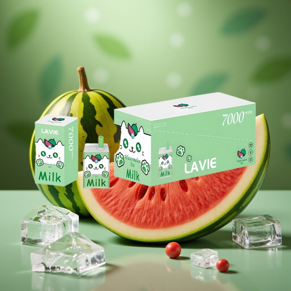 LAVIE Milk 7000 Puffs 16ML Sandía Helada vape distributor Mexico