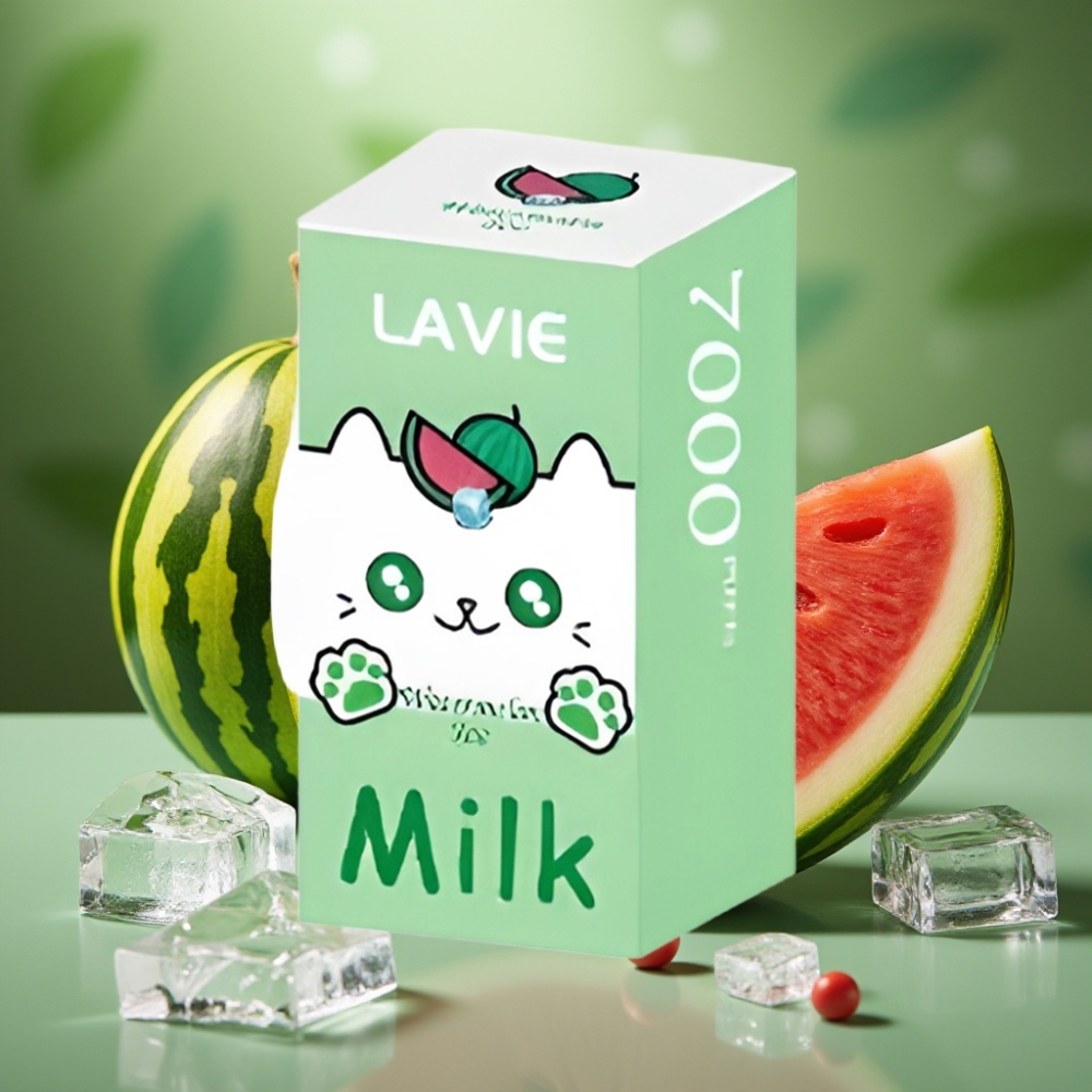 LAVIE Milk 7000 Puffs 16ML Sandía Helada vape distributor Mexico