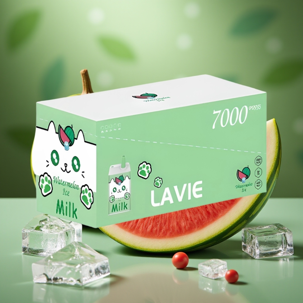 LAVIE Milk 7000 Puffs 16ML Sandía Helada vape distributor Mexico