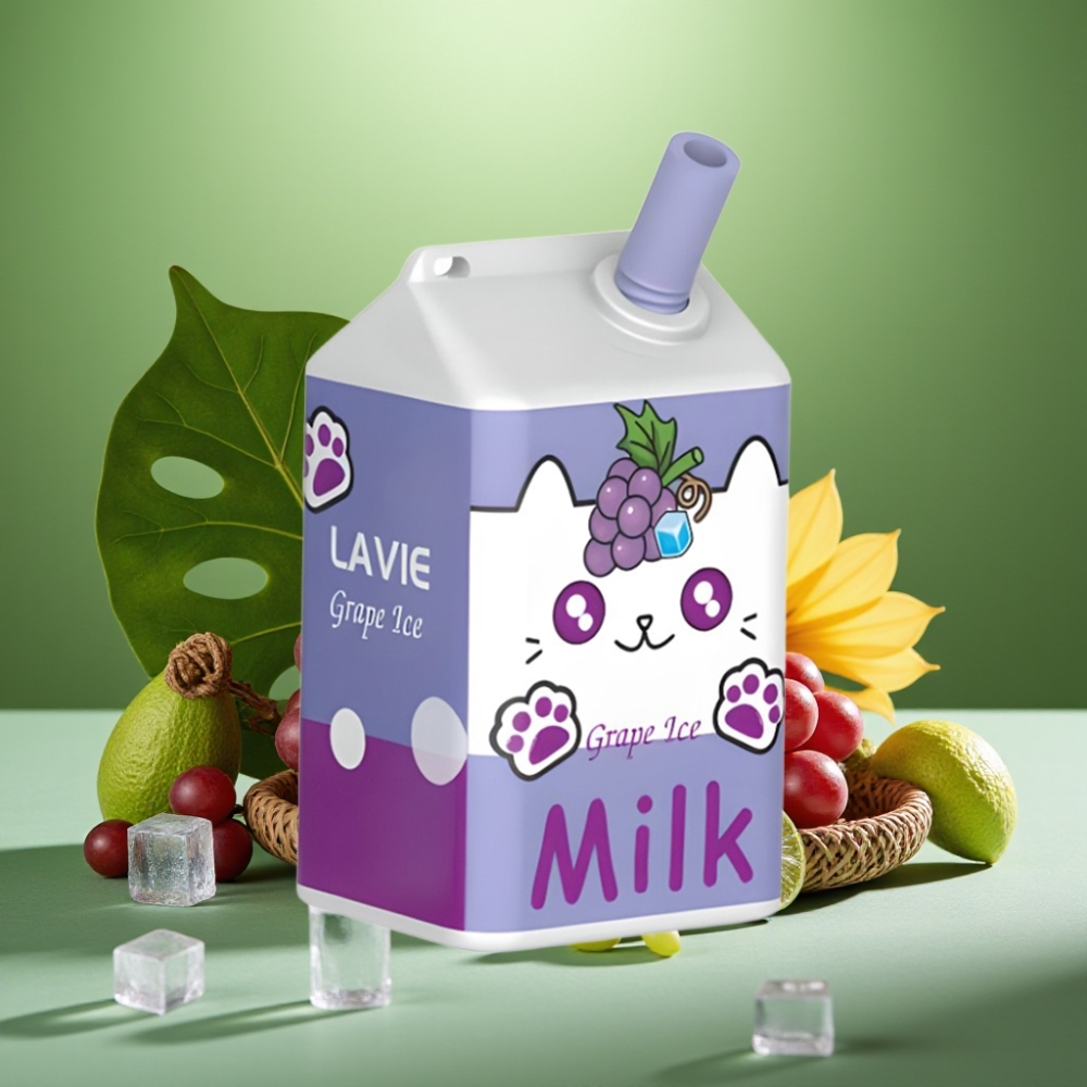 LAVIE Milk 7000 Puffs 16ML Uva Helada vape distributor Mexico