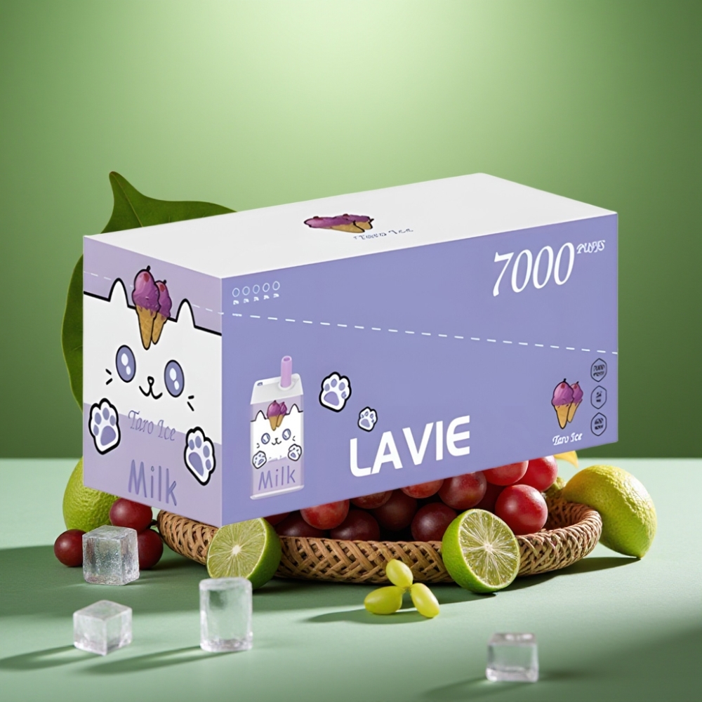 LAVIE Milk 7000 Puffs 16ML Uva Helada vape distributor Mexico