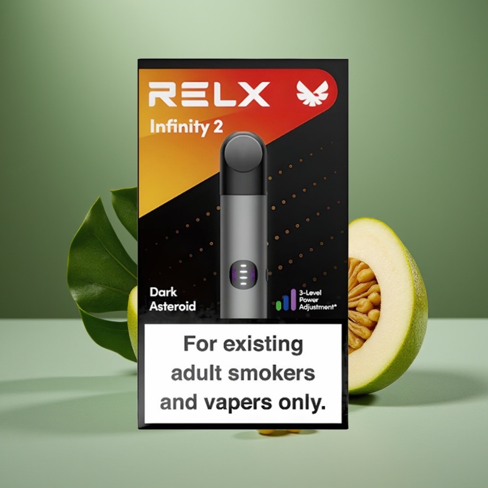 RELX Infinity 2 650 Pufadas Gris Metálico vape distributor Mexico