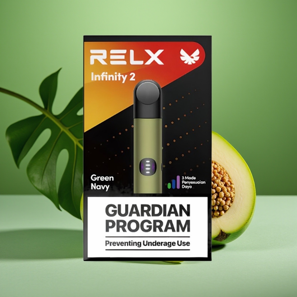 RELX Infinity 2 650 Puffs Tipo-C Verdeazul Marino vape distributor Mexico