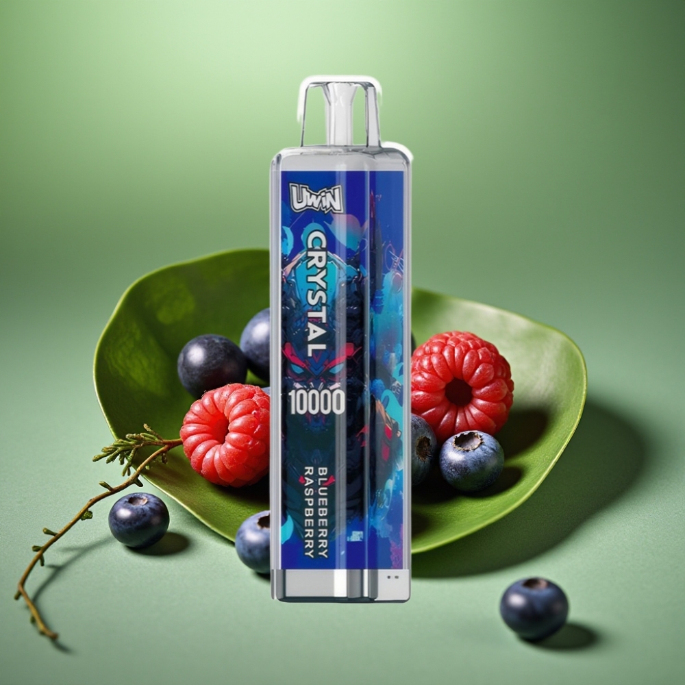 UWIN Crystal 10000 Puffs 18ml Arándano Frambuesa vape distributor Mexico