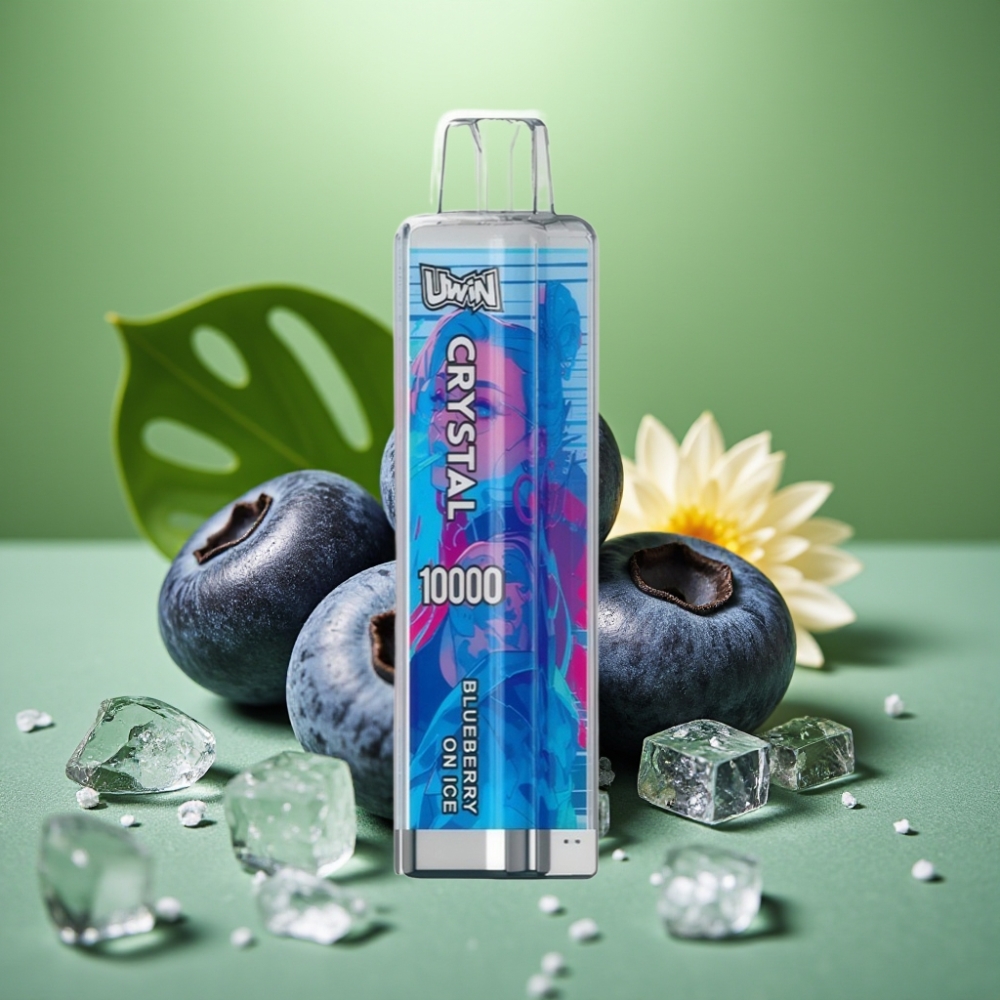 UWIN Crystal 10000 Puffs 18ml Arándano Helado vape distributor Mexico