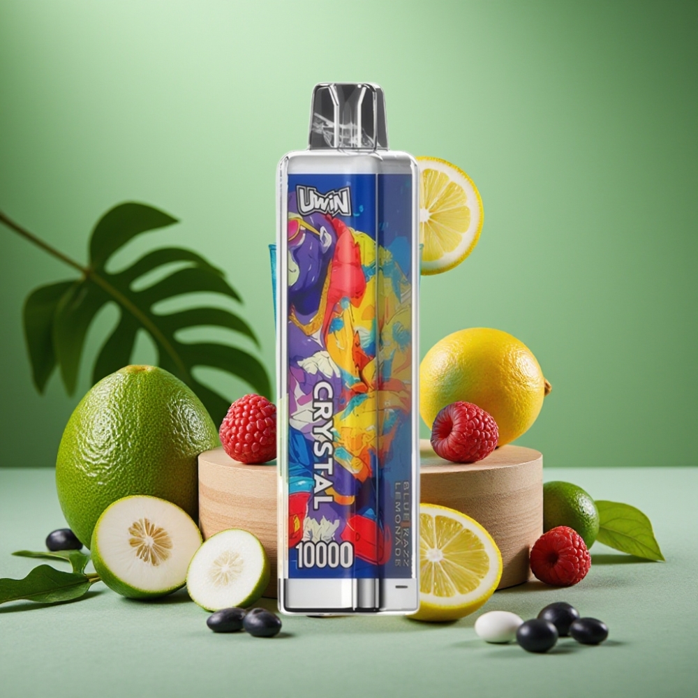 UWIN Crystal 10000 Puffs 18ml Frambuesa Azul Limonada vape distributor Mexico