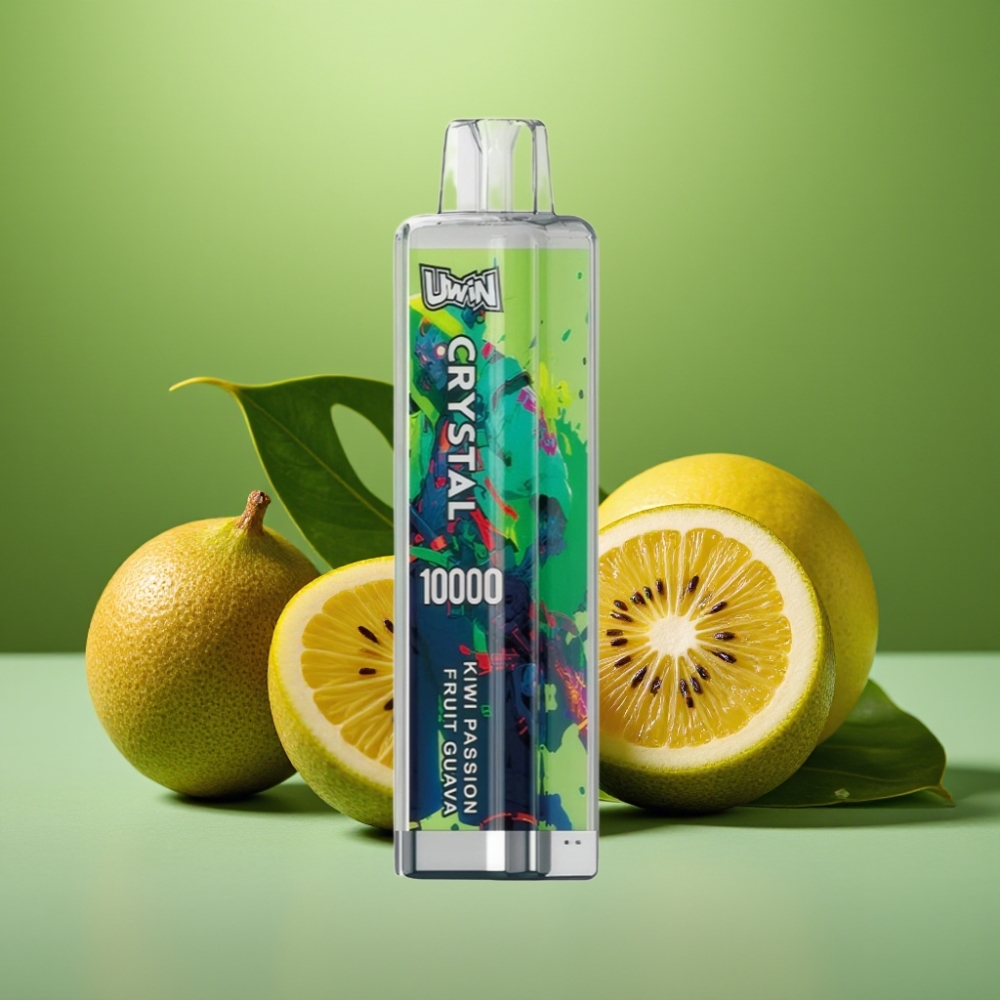 UWIN Crystal 10000 Puffs 18ml Kiwi Maracuyá Guayaba vape distributor Mexico