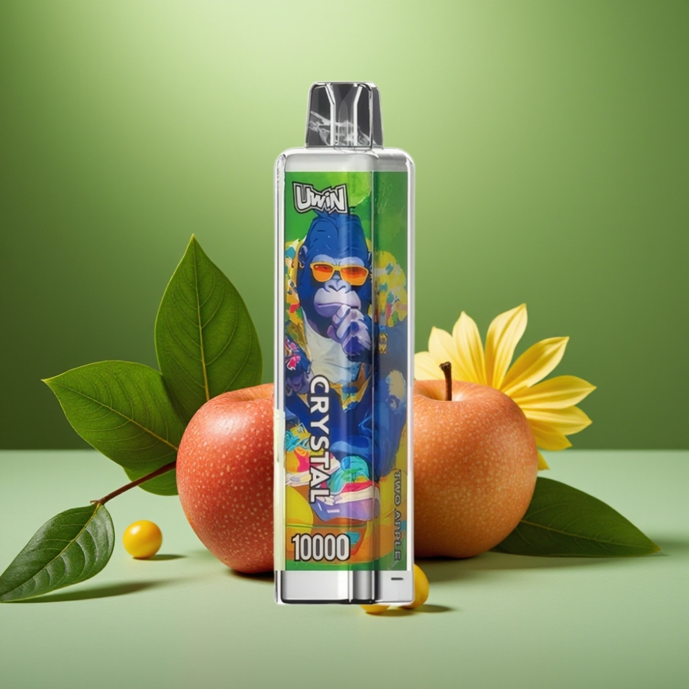 UWIN Crystal 10000 Puffs Dos Manzanas RGB vape distributor Mexico