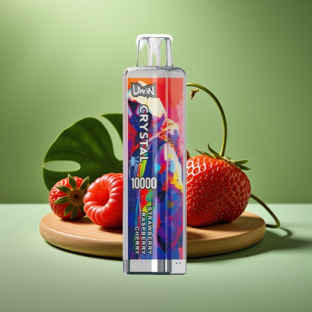 UWIN Crystal 10000 Puffs Fresa Frambuesa Cereza 18ml vape distributor Mexico