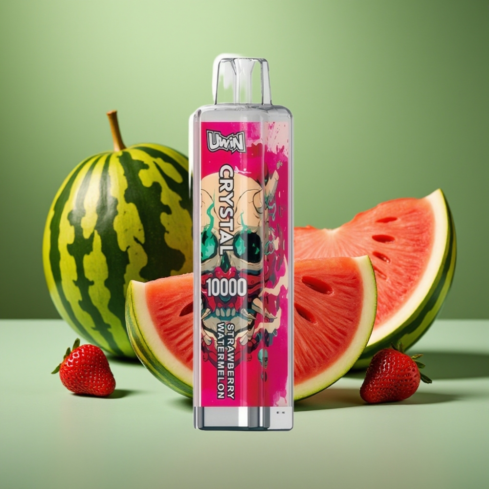 UWIN Crystal 10000 Puffs Fresa Sandía 18ml vape distributor Mexico