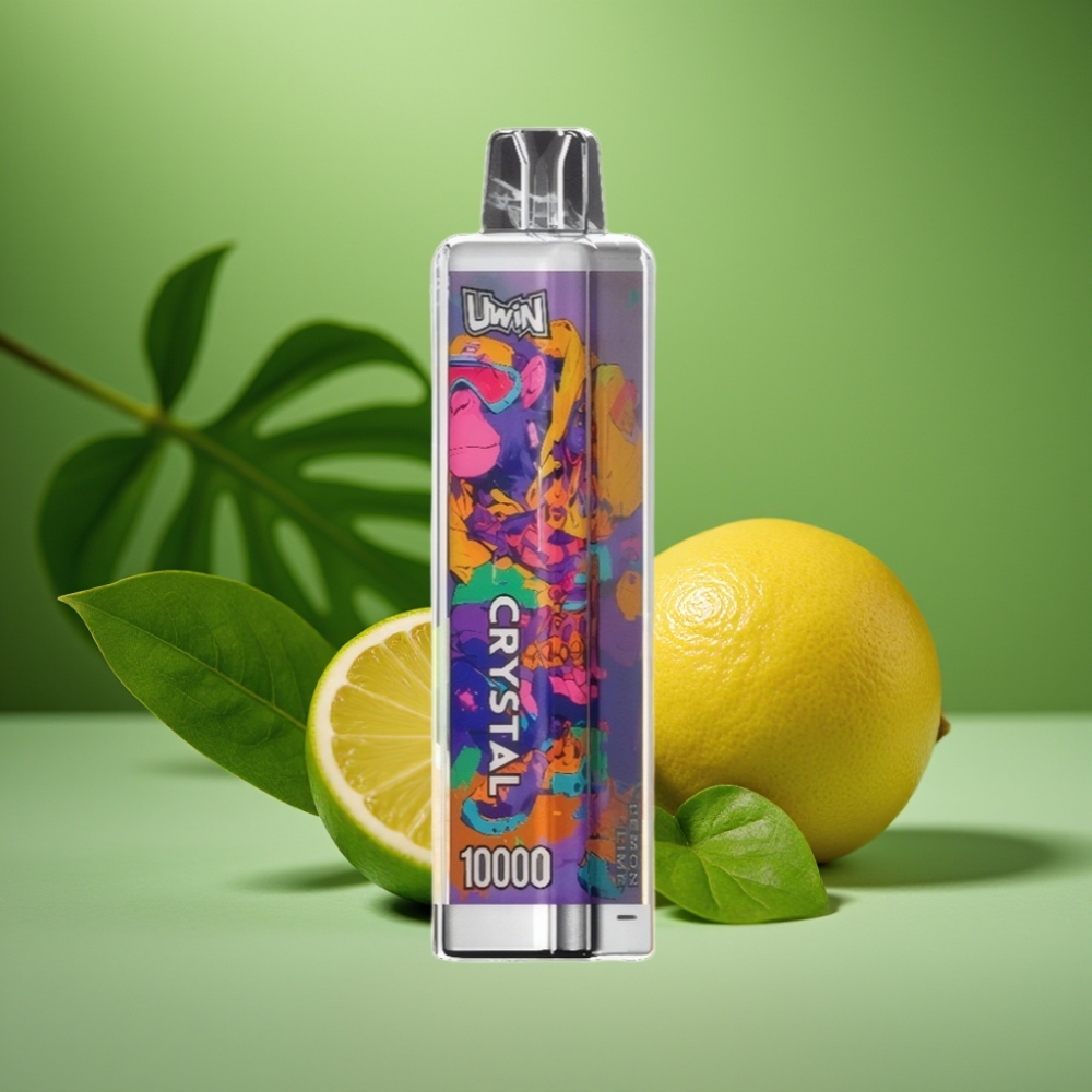 UWIN Crystal 10000 Puffs Lima Limón 18ml vape distributor Mexico