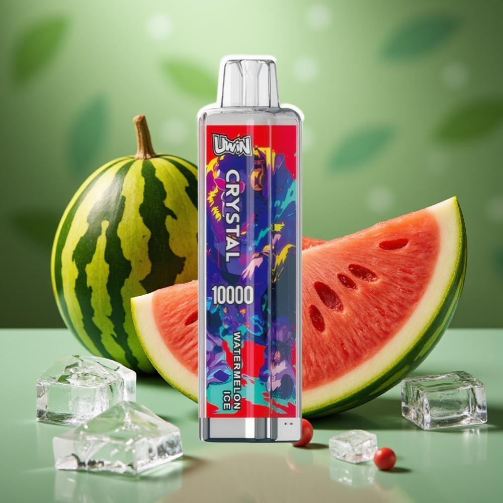 UWIN Crystal 10000 Puffs Sandía Helada RGB vape distributor Mexico