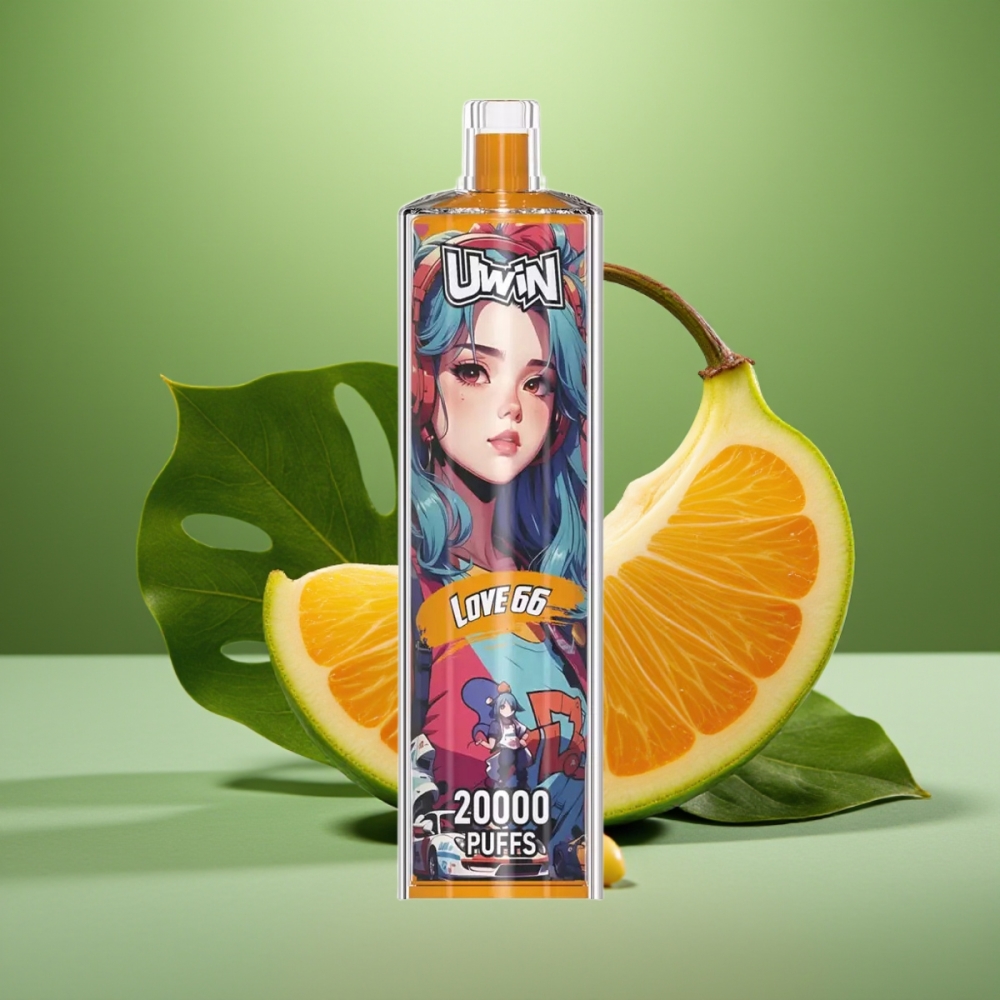 Uwin Shisha Hookah Crystal 20000 Puffs 22ml Amor 66 vape distributor Mexico