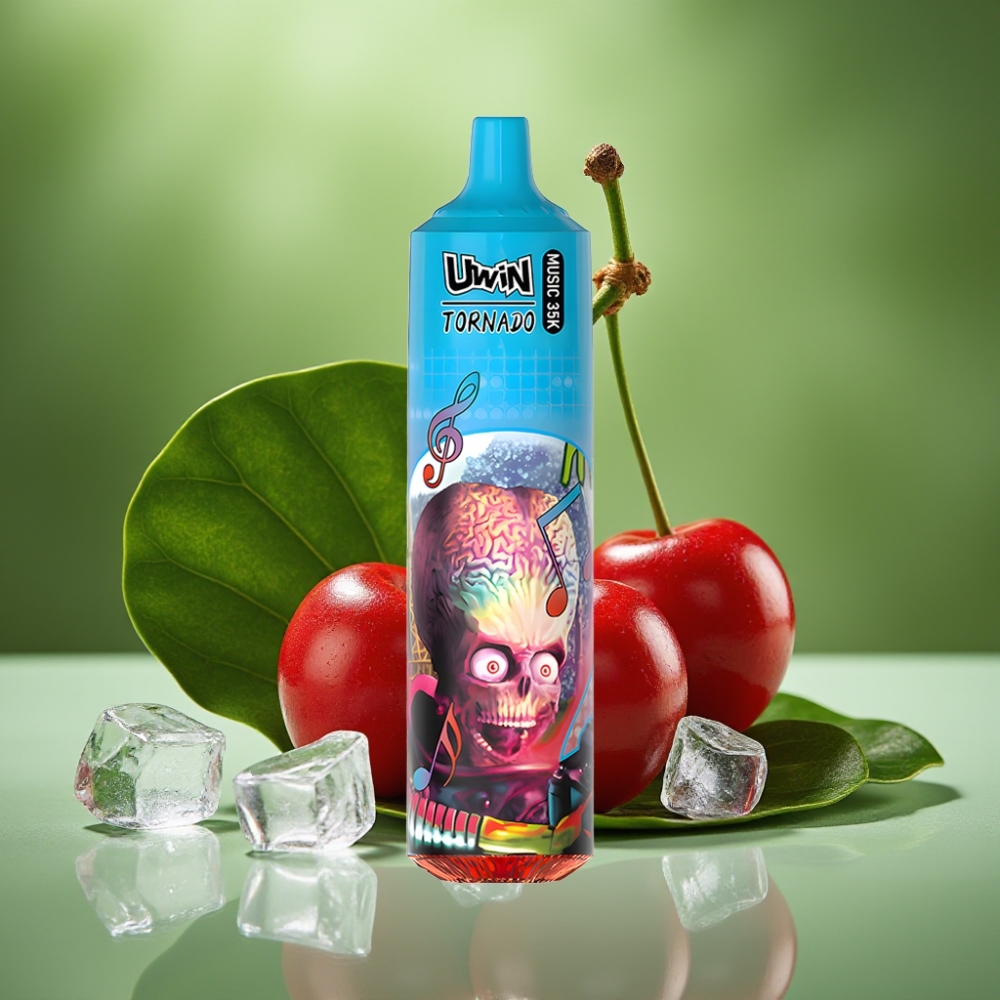 Uwin Tornado 35K 5% Cereza Helada vape distributor Mexico