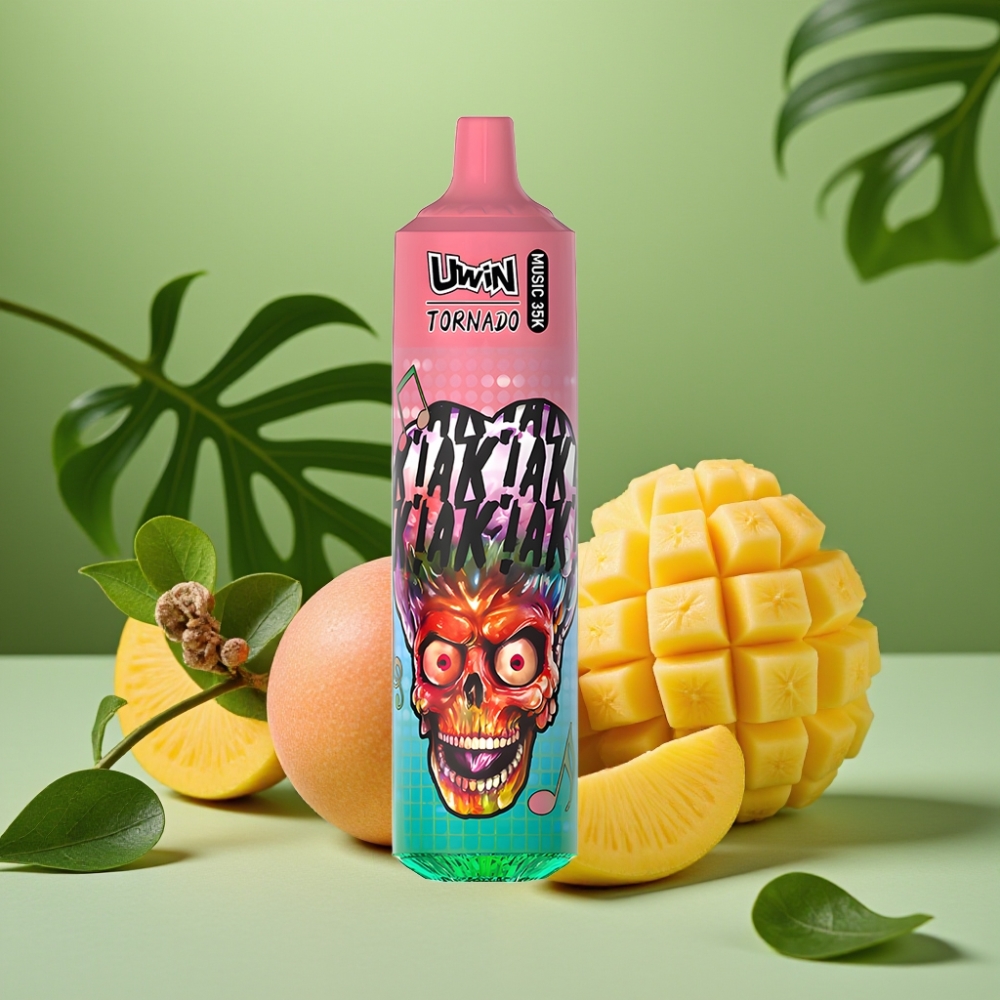 Uwin Tornado 35K Durazno Mango Piña Tipo-C vape distributor Mexico
