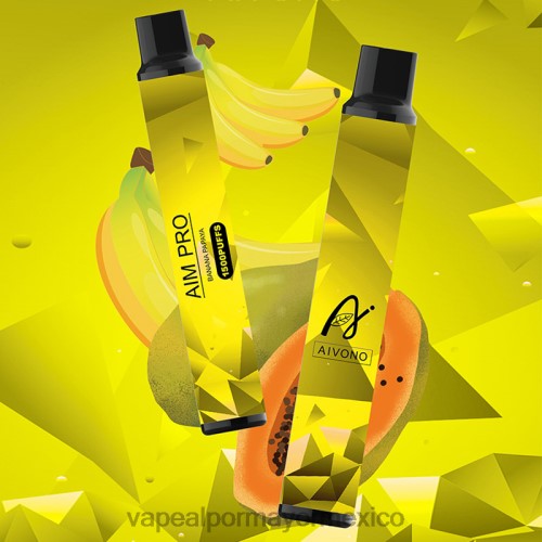 Vaporizador Desechable Por Mayor - Aivono AIM PRO 1500 plátano papaya 40664169