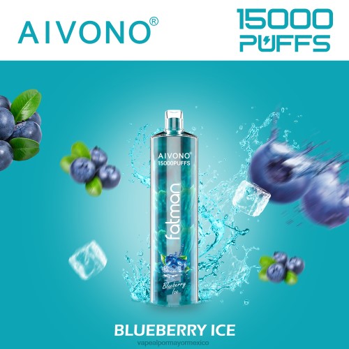 hielo de arándanos