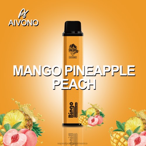 mango piña durazno