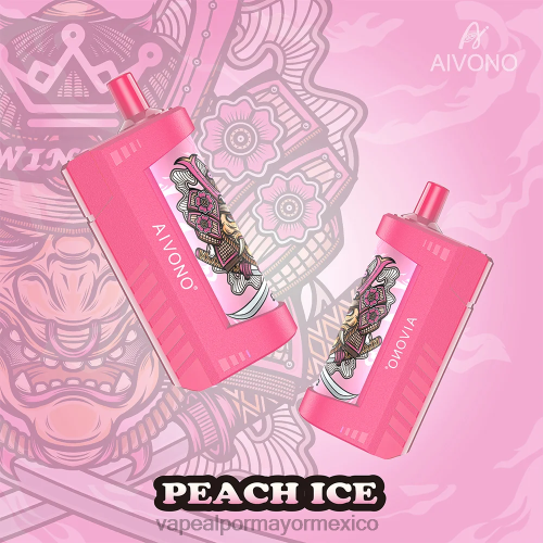 Vaporizador Desechable Por Mayor - Aivono AIM WINNER 5000 hielo de durazno 40664129