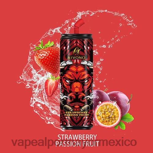 fruta de la pasión fresa