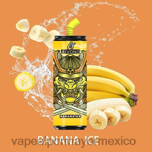 hielo de plátano