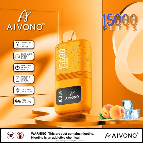 Vaporizador Desechable Por Mayor - Aivono AIM magic 15000 hielo de durazno 4066459
