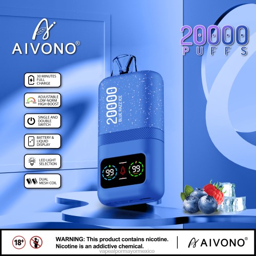 Vaporizador Desechable Por Mayor - Aivono AIM magic 20000 hielo azul 4066479