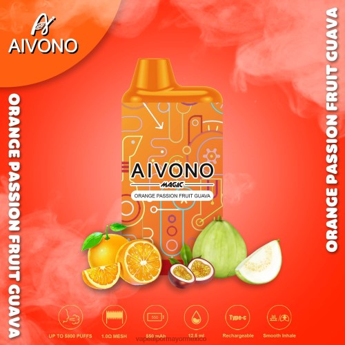 naranja maracuyá guayaba