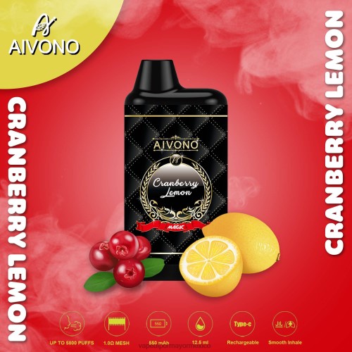 Vaporizador Desechable Por Mayor - Aivono AIM MAGIC cigarrillo de caja de 5800 bocas limón arándano 4066489