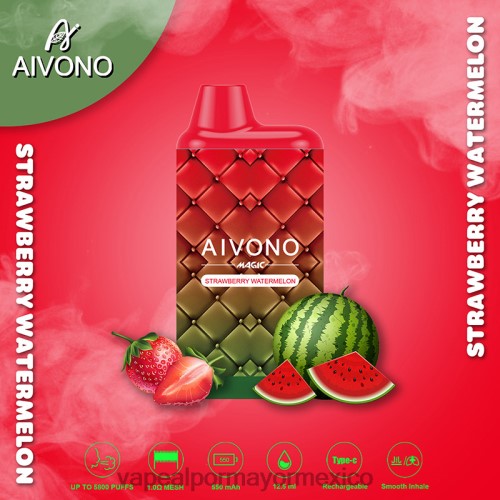 Vaporizador Desechable Por Mayor - Aivono AIM MAGIC cigarrillo de caja de 5800 bocas sandia fresa 4066499