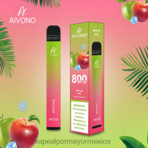 hielo de manzana