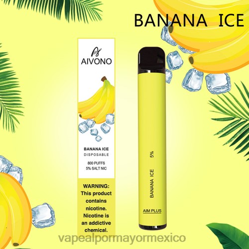hielo de plátano