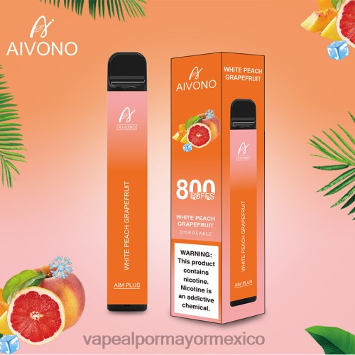 Vaporizador Desechable Por Mayor - Aivono AIM PLUS 800 pomelo melocotón blanco 40664199