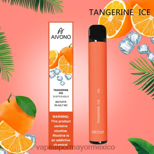 hielo de mandarina