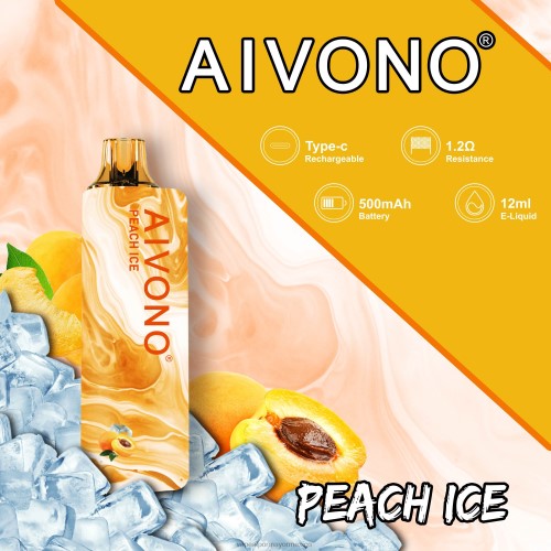 hielo de durazno