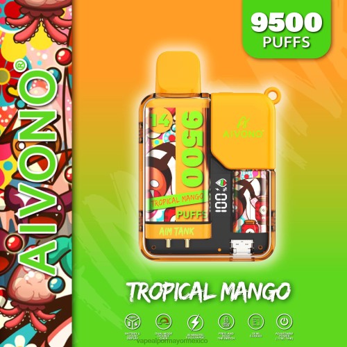 Vaporizador Desechable Por Mayor - Aivono AIM TANK 9500 mango tropical 4066439