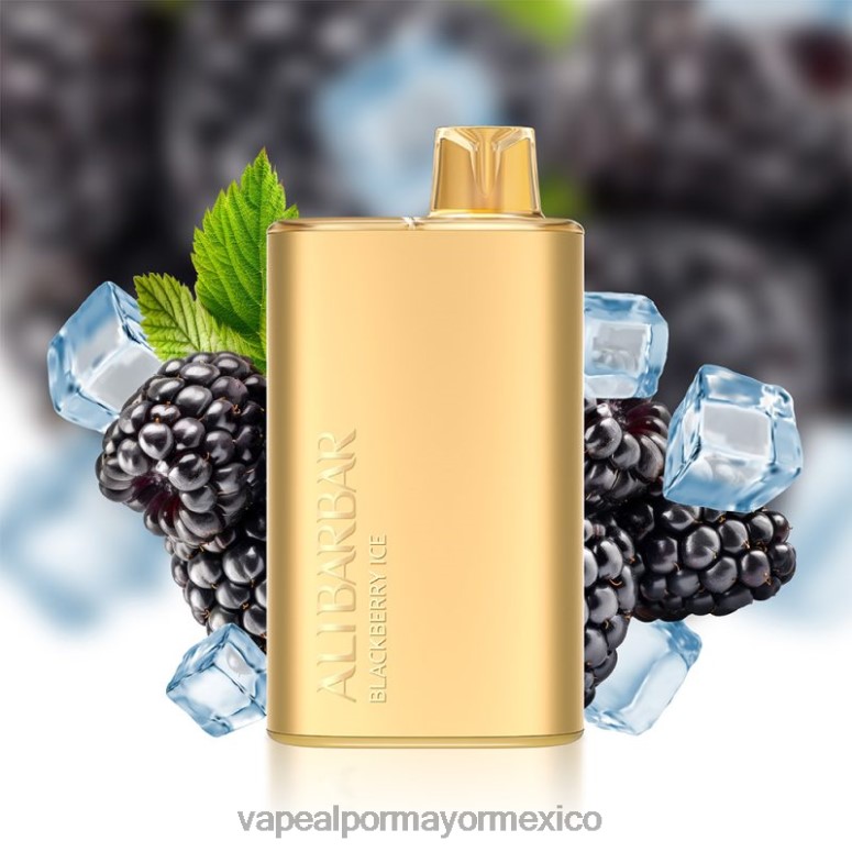 Atomizador Vaporizador Elétrico - Alibarbar Rich 8000 vaporizadores desechables hielo de mora HJ86210
