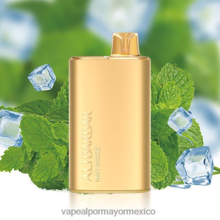 Jugo De Vapeo - Alibarbar Rich 8000 vaporizadores desechables brisa de menta HJ8628